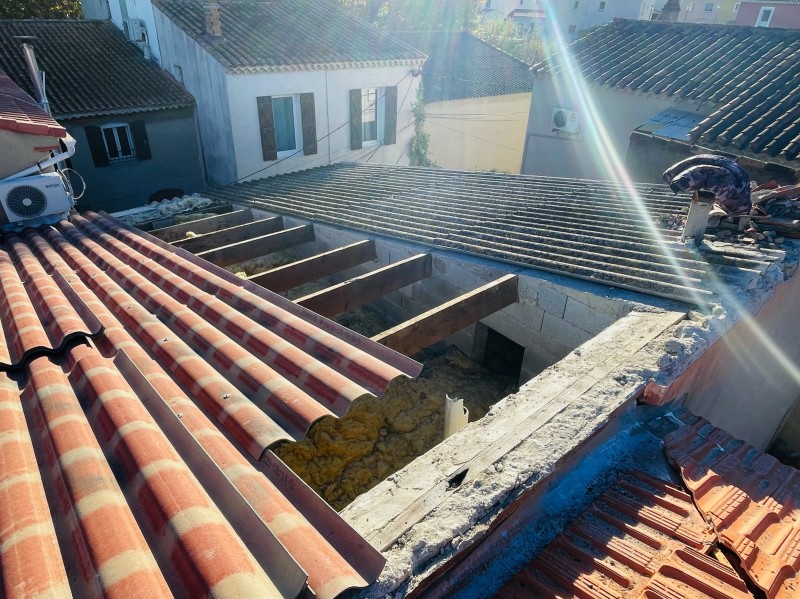 depose et pose de PST sur Chateauneuf les martigues