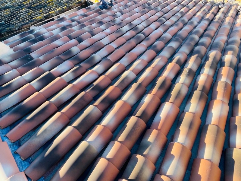 changement de toiture PST sur Grans