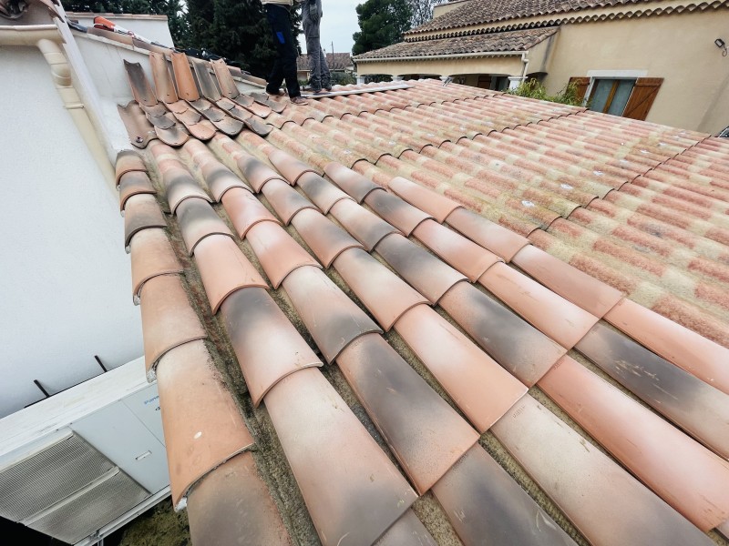 Rénovation d’une toiture type P.S.T sur Marignane 13700