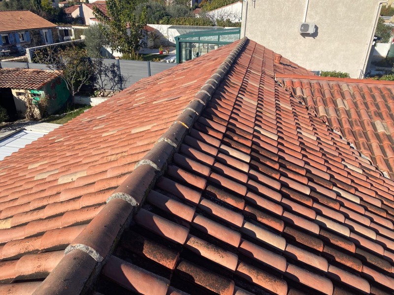 faitage avant intervention sur velaux