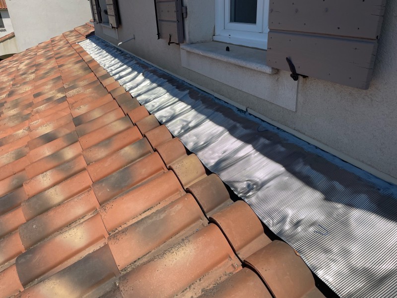Rénovation de Solin de toiture à Gignac-la-Nerthe 13180