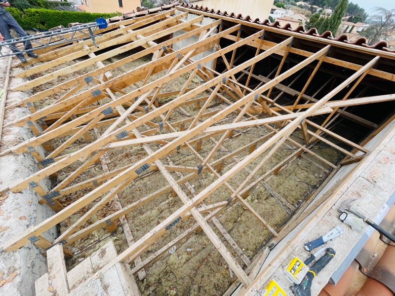 dépose des litaux sur gardanne