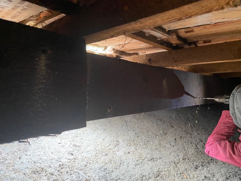 Traitement d’une charpente traditionnelle par injection sur Gignac-la-Nerthe 13180 près de Marignane