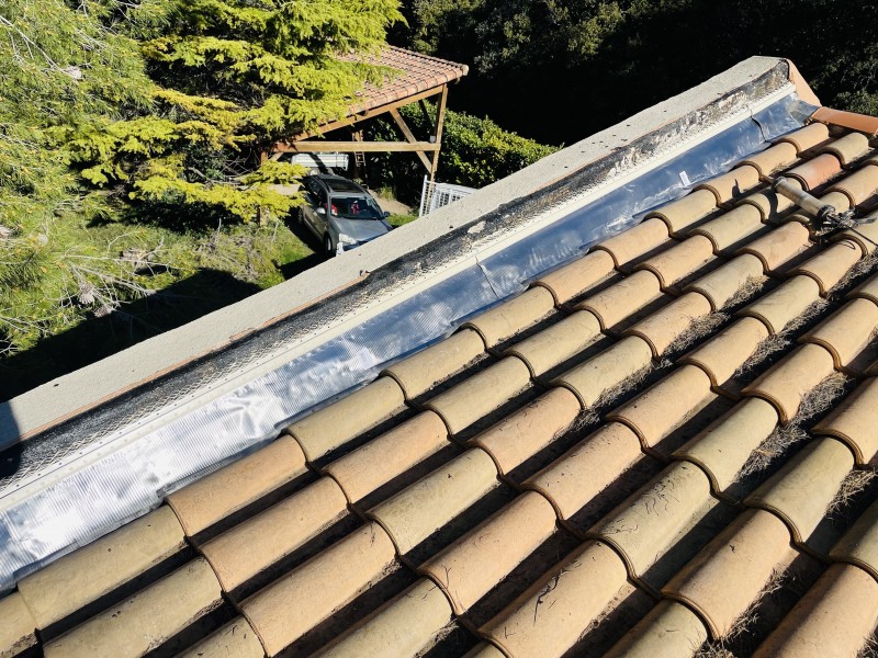 Rénovation d’une toiture de maison sur Mimet 13105