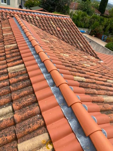 autre vue du faitage closoir fini proche velaux