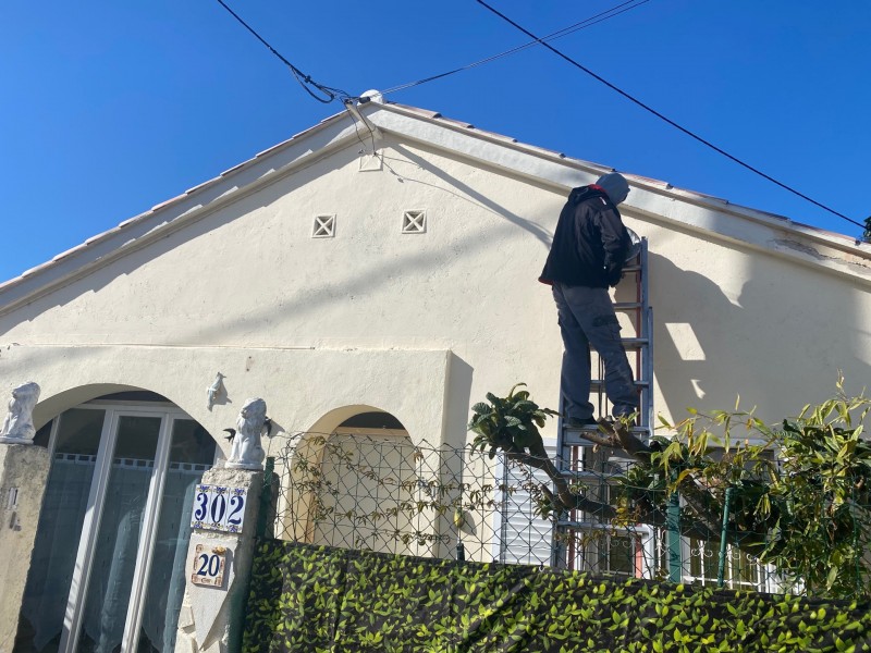 finition enduit st victoret