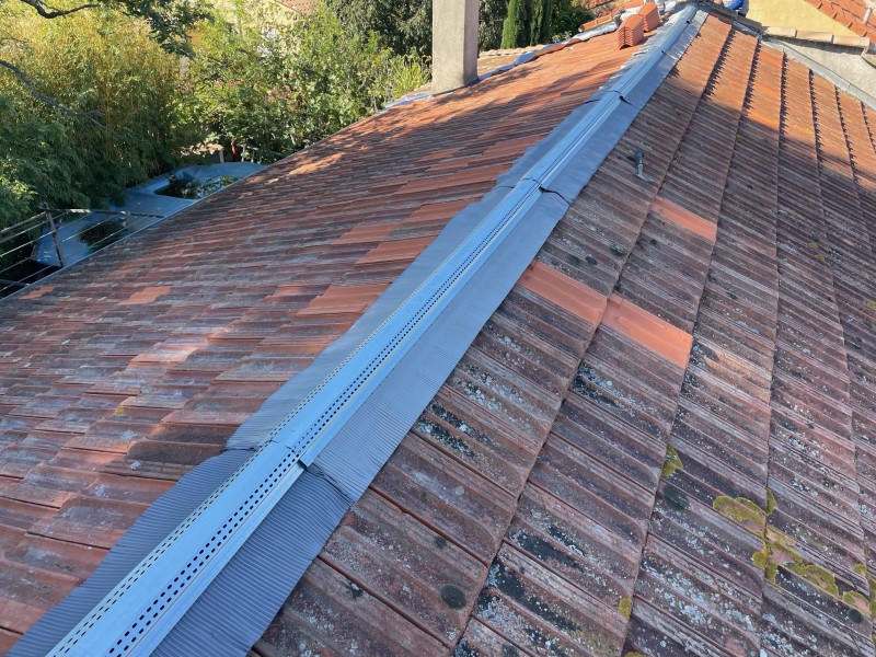 changement de Faîtage de toiture de maison La Fare-les-Oliviers 13580