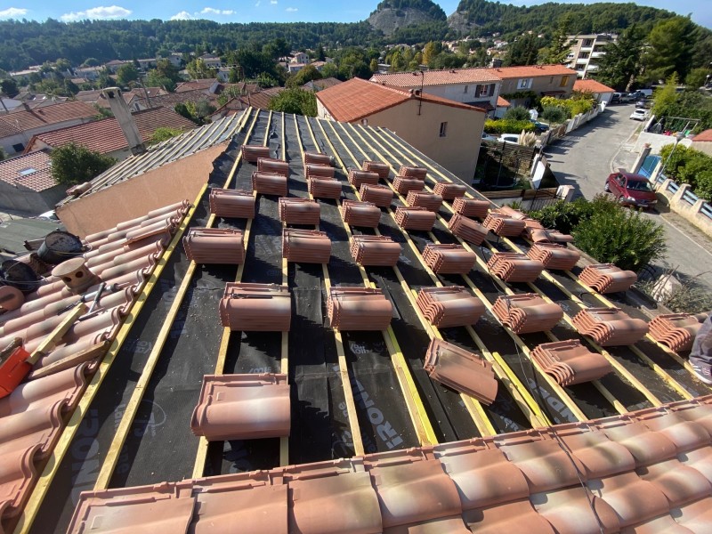 pose de toiture pays d'aix