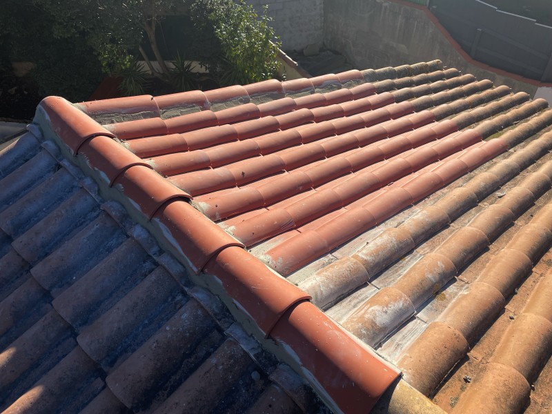 intervention de toiture fini sur saint victoret