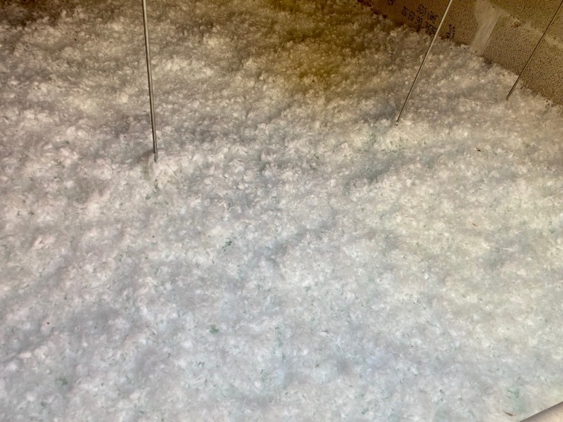 Pose d'une isolation laine de verre avec évacuation de l'ancienne isolation sur Carry-le-Rouet 13620