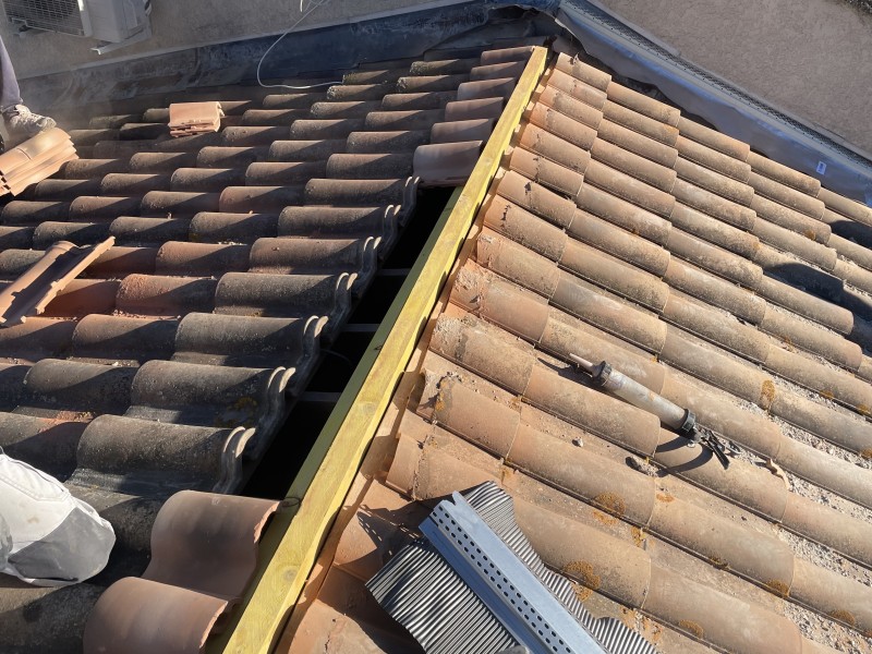 Renovation de toiture de maison à Sausset-les-Pins 13960