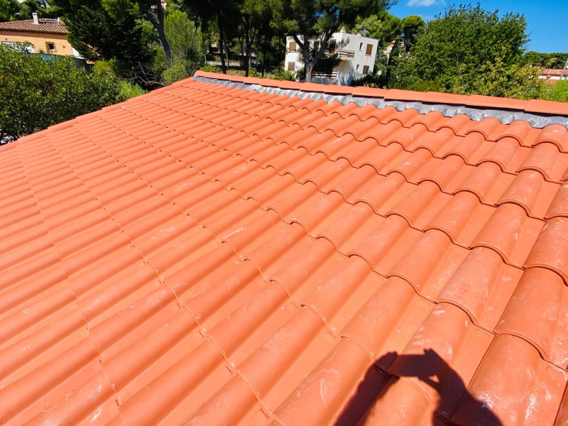 Réfection d’une toiture et isolation d’une maison sur Carry-le-Rouet 13620