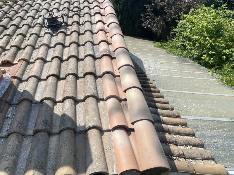 Actuellement: Rénovation d’une toiture de maison sur vitrolles près de Marignane