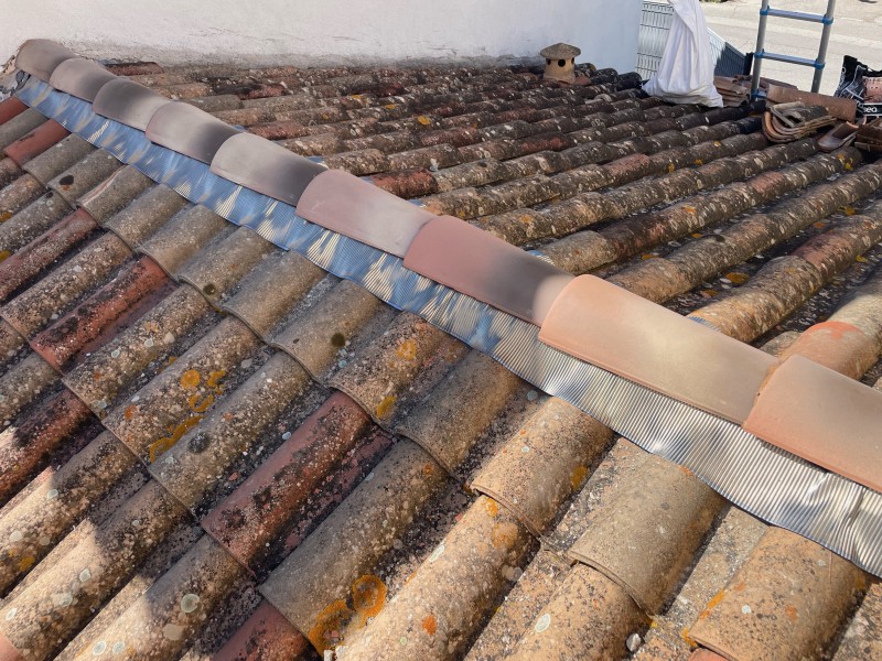 Réparation d’un Faîtage de toiture de Maison sur Bouc-Bel-Air 13320