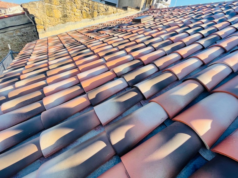 refection de toiture PST fini sur Grans