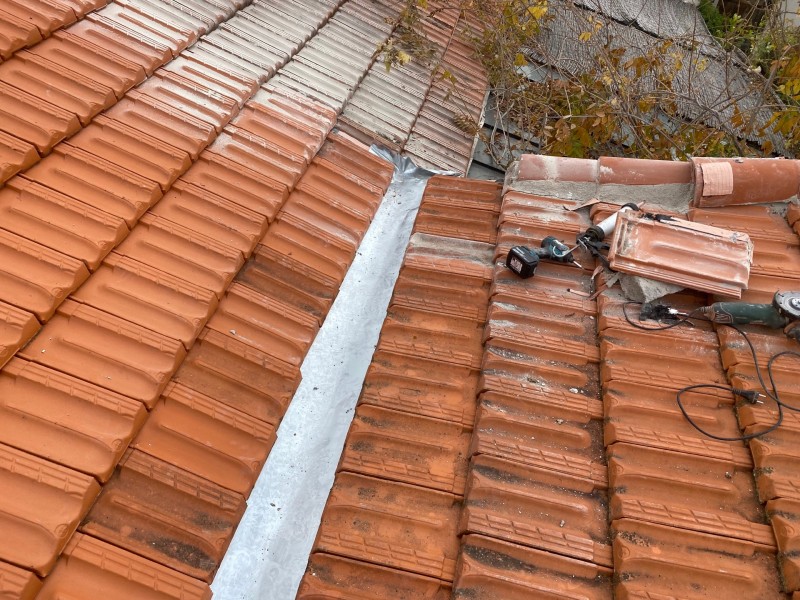 Noue zinc sur gardanne