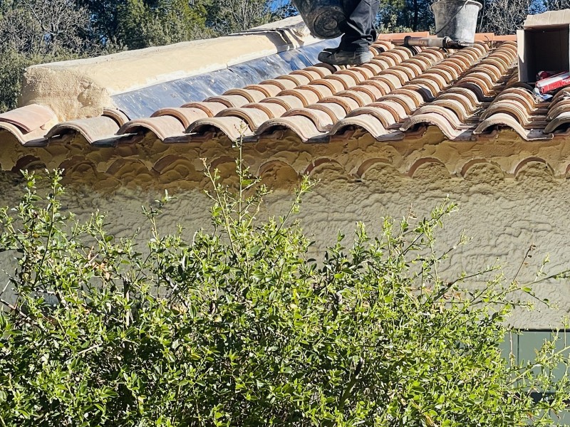 enduit sur Solin à Mimet 13105