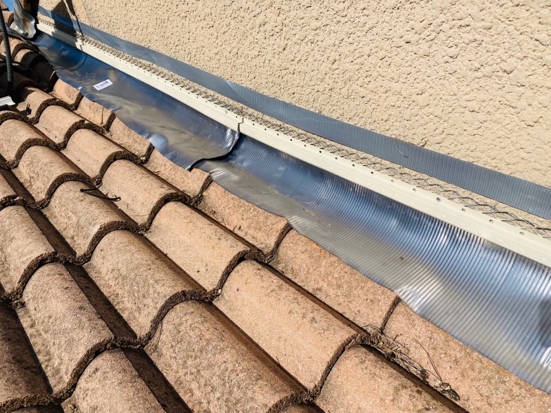 Changement de Solin en Plomb sur une maison à Vitrolles 13127 près de Marignane