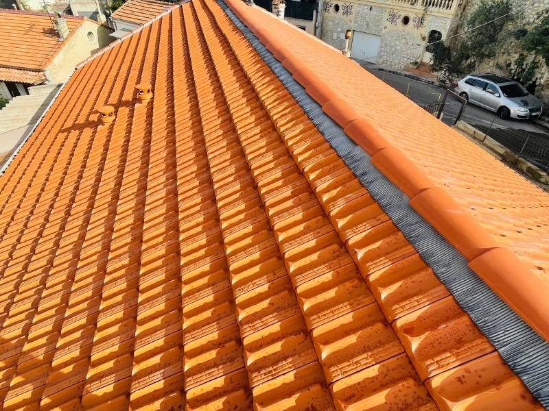 pose de toiture près de marignane fini