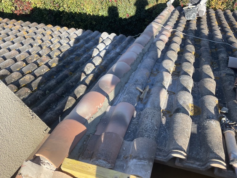 Renovation de toiture de maison à Sausset-les-Pins 13960