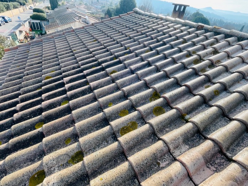 toiture avant intervention sur coudoux