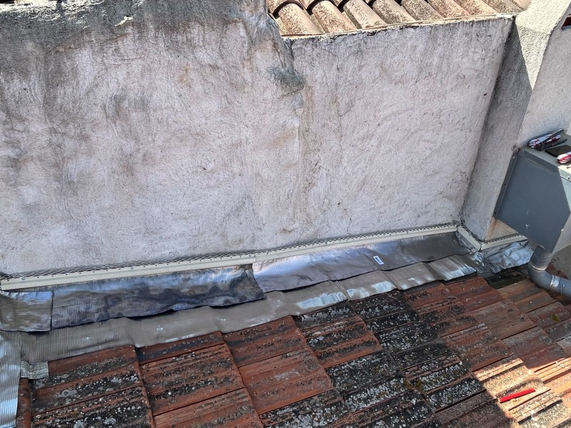 Changement de Solin de toiture à Saint-Victoret 13730