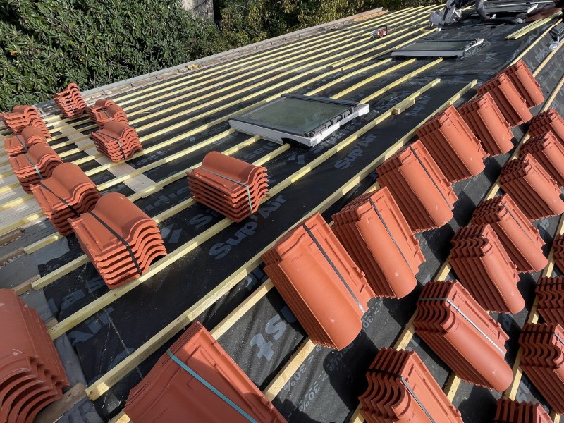 pose de toiture près de luynes
