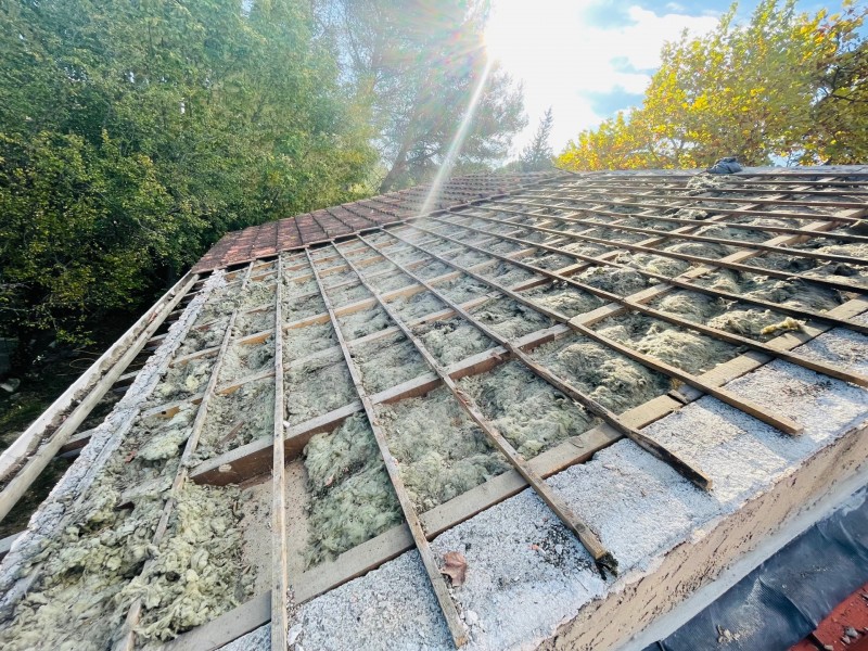 depose de toiture à ventabren