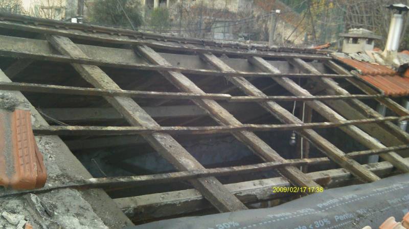 dépose toiture sur aix en provence