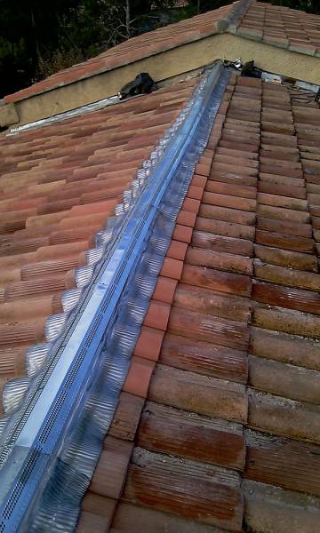 pose closoir pour faîtage près de rognac