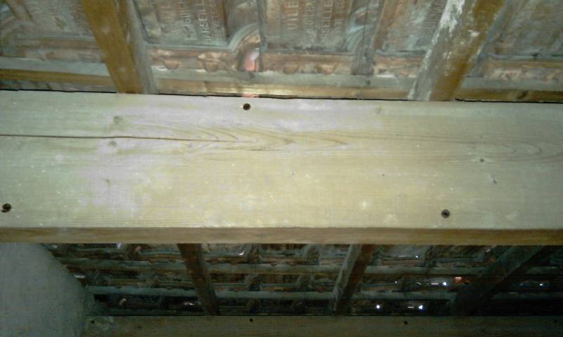 pose injecteurs sur charpente traditionnelle sur Marignane