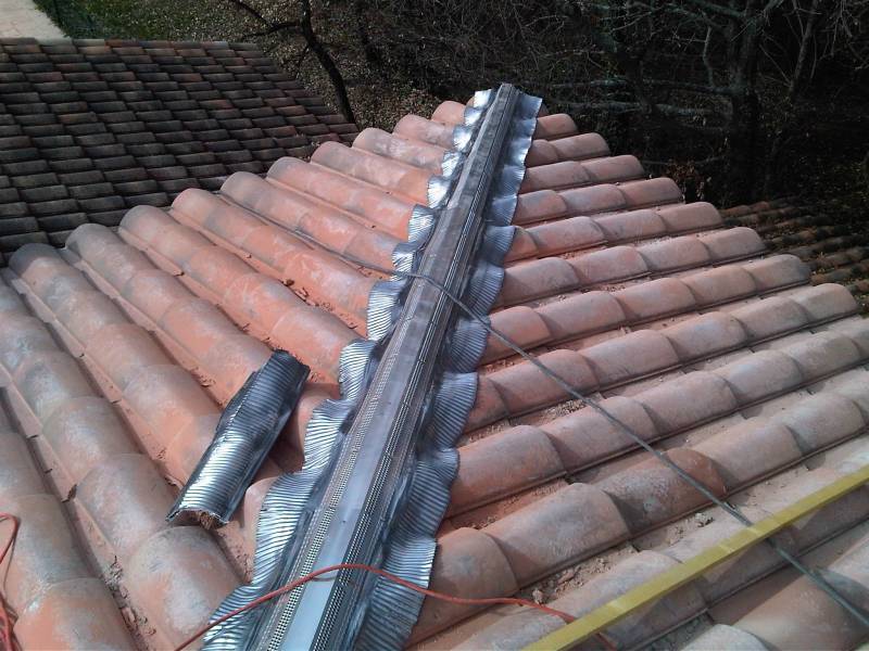 pose faitage closoir sur velaux