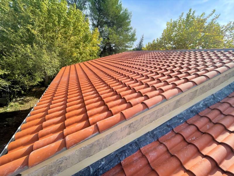 refection de toiture fini sur ventabren