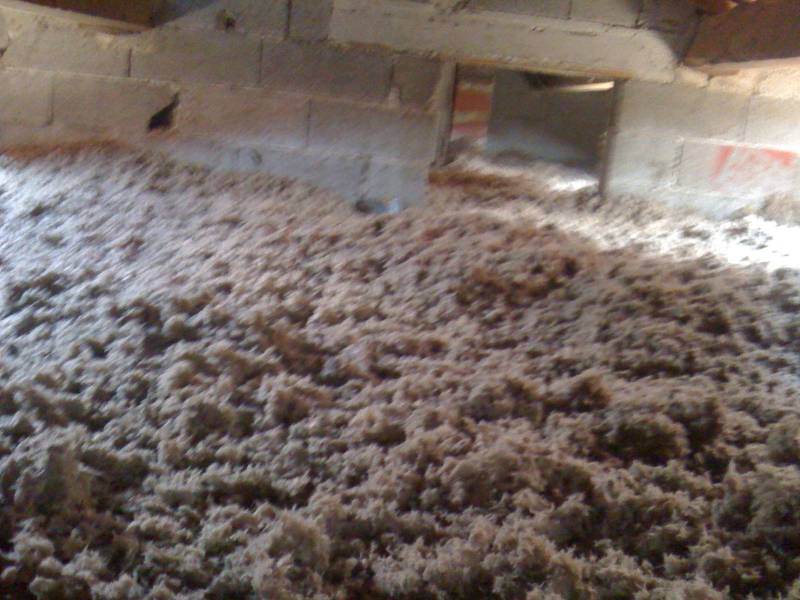 isolation par soufflage laine de roche sur aix en provence