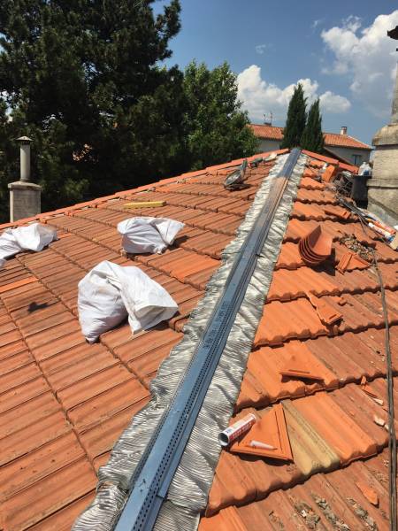 faitage closoir zinc plomb