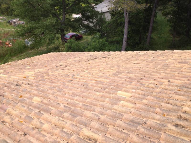 toiture avant intervention