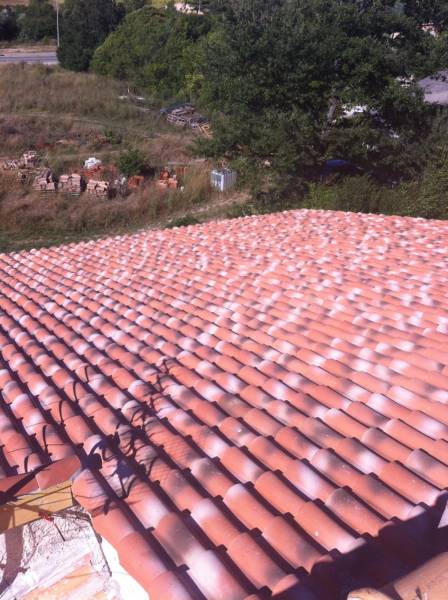 pose tuile romane sur aix en provence