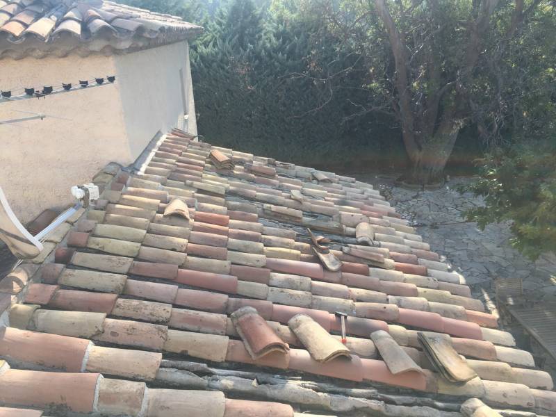 dépose toiture sur aix en provence