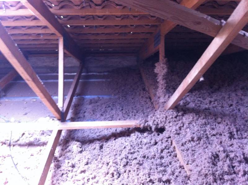 pose laine de roche par soufflage saint victoret 13730