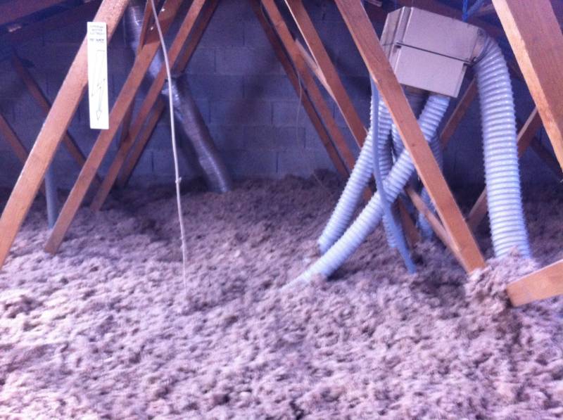 soufflage laine de roche près de Marignane