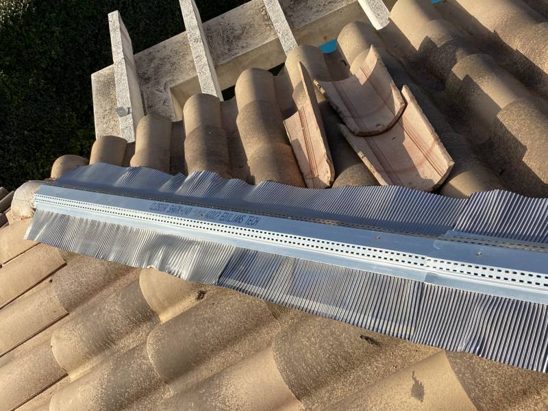 pose faitage type closoir sur gardanne