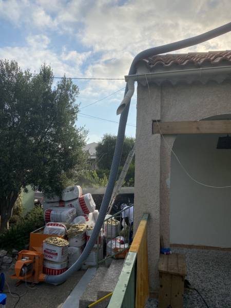 chantier isolation sur Gignac-la-Nerthe 13180