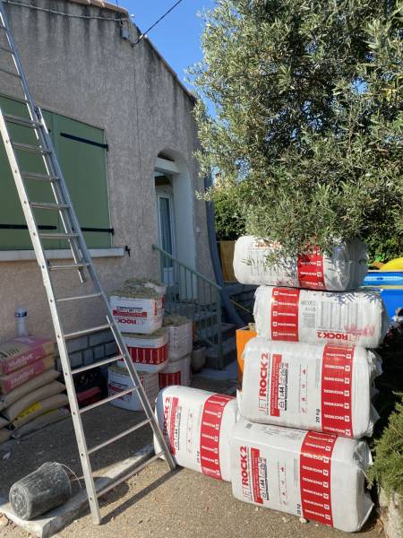 instalation chantier isolation à Gignac-la-Nerthe 13180