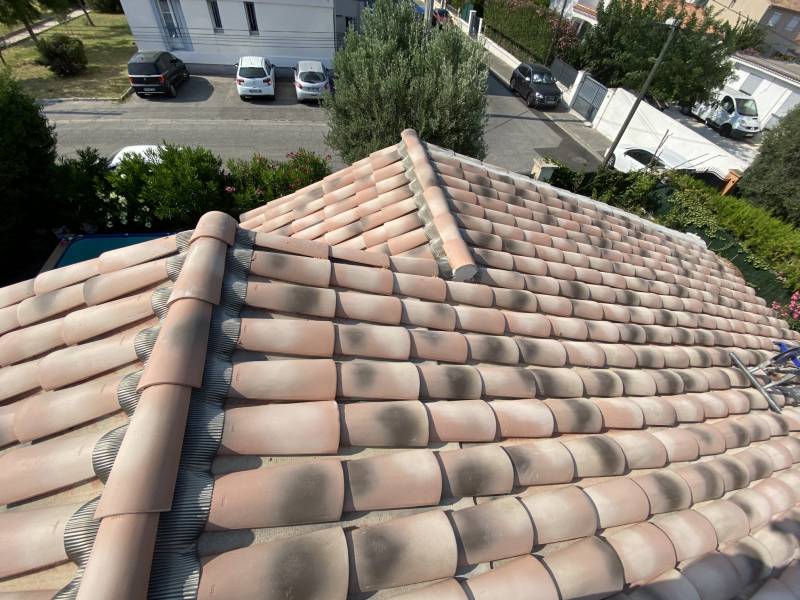 toiture fini sur gignac près de marignane