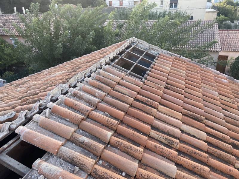 dépose toiture martigues