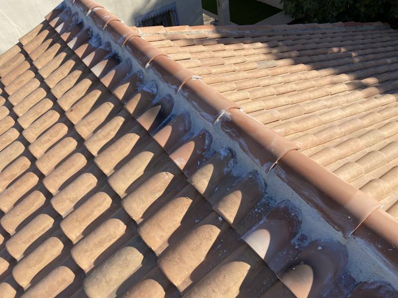 faitage ciment près de Martigues