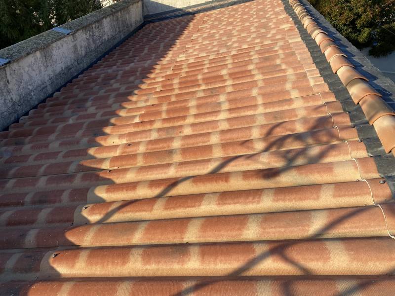 pose toiture typr pst sur marignane