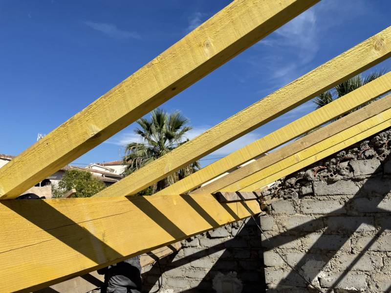 pose charpente sur marignane