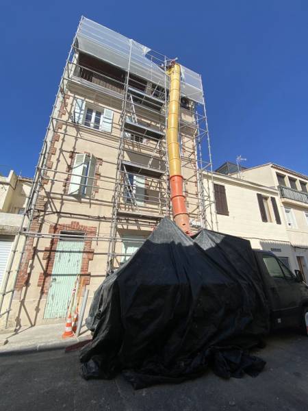 pose échafaudage Martigues