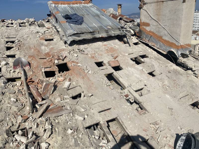 dépose toiture sur martigues